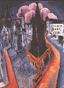 Ernst Ludwig Kirchner, The red tower of Halle